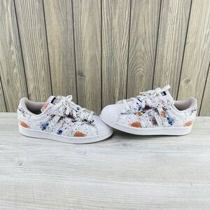 Adidas Superstar GS Boys Shoes Size 6.5 Color: White/Multi-Colored
